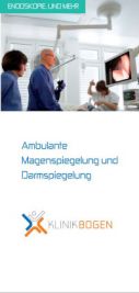 Titelbild Flyer Endoskopie Klinik Bogen Endoskopie