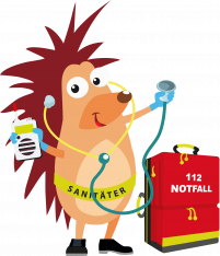 Pflasterpass Igelchen Sanitäter Pflasterpass