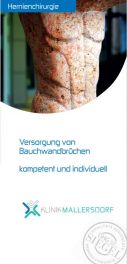 Flyercover Hernienchirurgie Allgemeinchirurgie