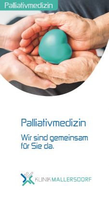 Titelbild Flyer Palliativmedizin Palliativ