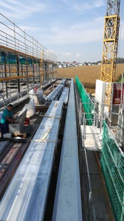 Baufortschritt OP-Neubau Klinik Mallersdorf 27.9.2023 Baublog