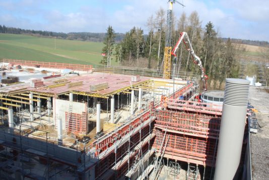 OP-Neubau Klinik Mallersdorf 16.3.2023 Baublog