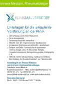 Vorschau Checkliste Rheumatologie ambulant Innere Medizin