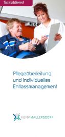 Flyercover Sozialdienst Pflege & Betreuung