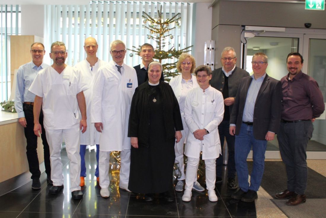 Weihnachtsbegehung Klinik Mallersdorf 23.11.2024 Neuigkeiten 2024