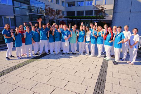 Ausbildungsstart Klinik Mallersdorf 2024. Neuigkeiten 2024