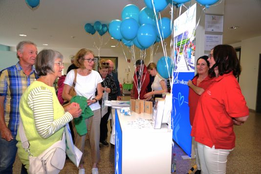 Begrüßungsstand Neuigkeiten 2025