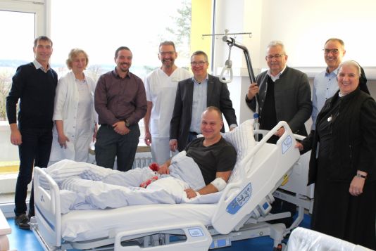Weihnachtsbegehung Klinik Mallersdorf 23.11.2024 Neuigkeiten 2024