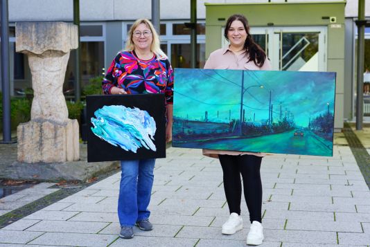 Kunstausstellung Ingrid und Melissa Faltermeier Neuigkeiten 2024