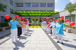 Willkommensspalier Klinik Mallersdorf Klinik Mallersdorf