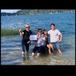 3. Sieglinde Markgraf, Labor, Am Tegernsee beim Besuch ihrer Kollegin auf Reha (Frau Hartl) Startseite